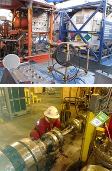 services-nitrogen2 Nitrogen drying & purging on an offshore rig