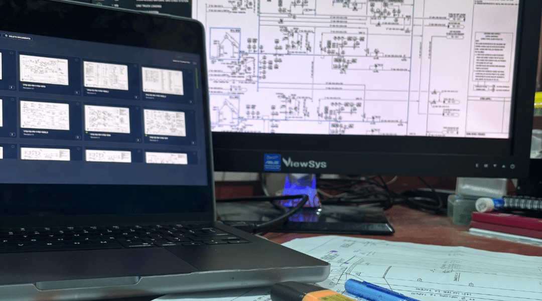 An oil & gas platform engineer purging nitrogen and checking gauges for abnormal readings